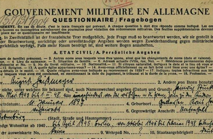 Politische Läuterung durch Mitarbeit im Reichserziehungsministerium?